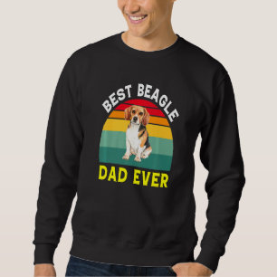 Beagle Dog Pet Owner Best Basset Hound Dad Ever Sweatshirt