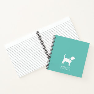 Beagle Dog Puppy Notebook