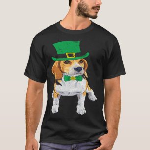 Beagle Dog Shamrock St Patrick s Day Saint Paddy s T-Shirt