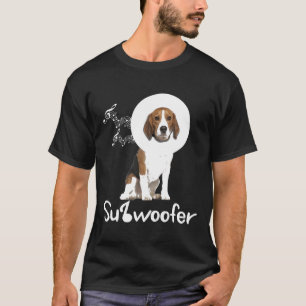 Beagle Dog  Sub Woofer T-Shirt