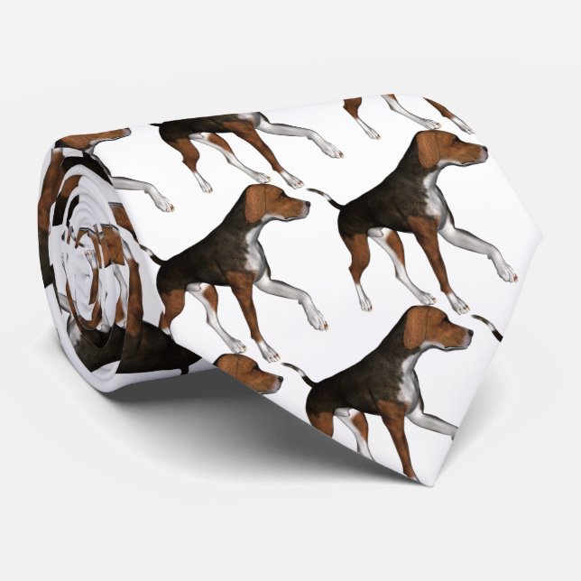 Beagle Dog Tie (Rolled)