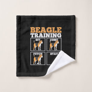Beagle Dog Training Dog Wash Cloth