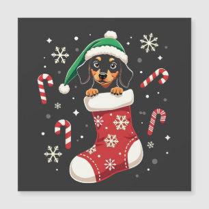 Beagle Dog Wearing Santa Hat Christmas Lovers