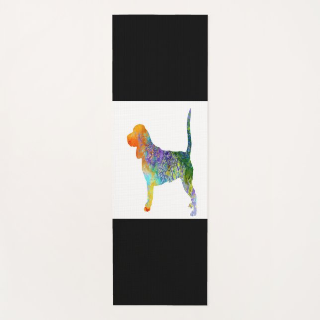 Beagle Dog Yoga Mat (Front)