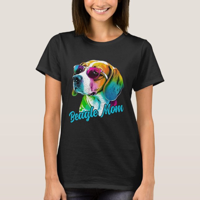 Beagle Dogs Beagles Puppy Love Beagle Cute Dog Mom T-Shirt (Front)