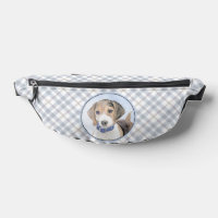 Beagle English Painting Tri Tricolor Cute Dog Art