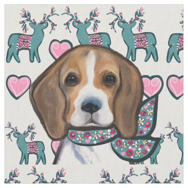 Beagle Fabric (Close Up)