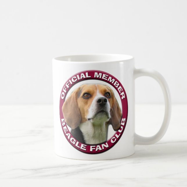 Beagle Fan Club Mug (Right)