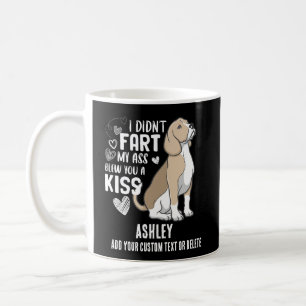 Beagle Fart Kiss Cool Dog Lover Coffee Mug