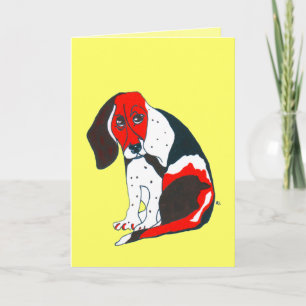 Beagle Father's Day Greeting Card