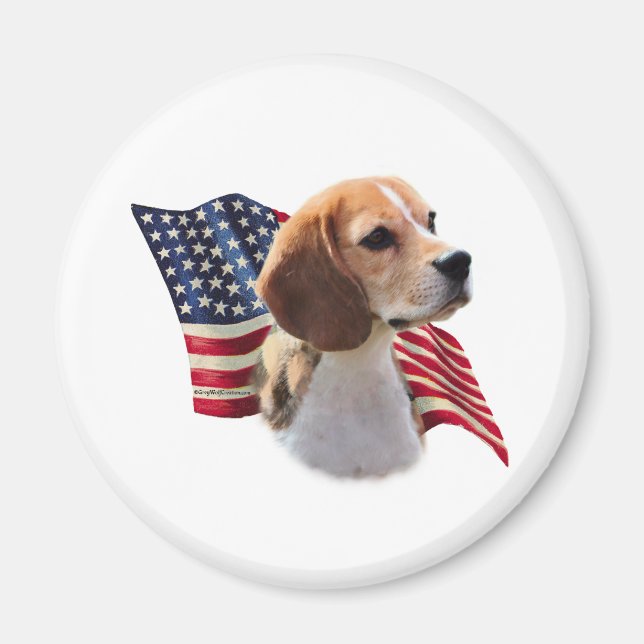 Beagle Flag - Magnet (Front)