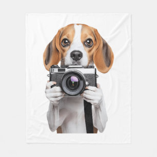 Beagle Fleece Blanket
