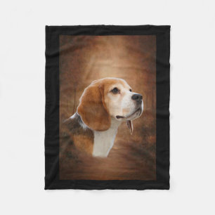 Beagle Fleece Blanket