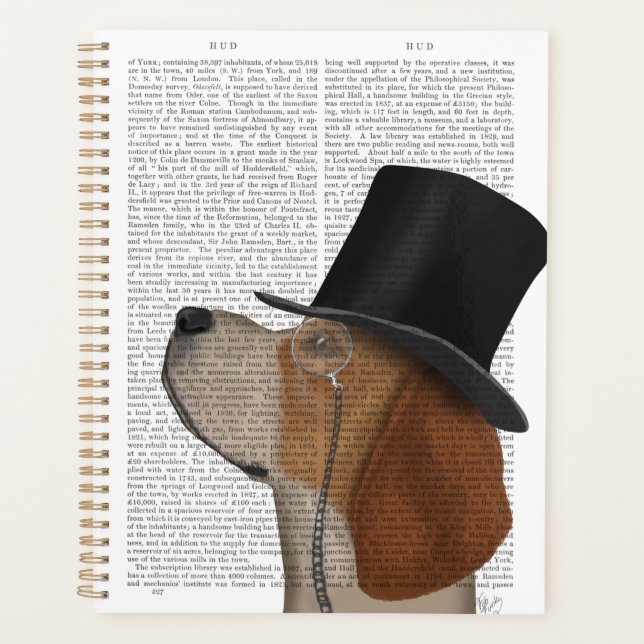 Beagle, Formal Hound and Hat Planner (Front)