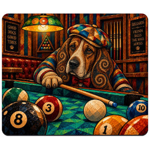 Beagle, Geometric Mosaic Mouse Mat