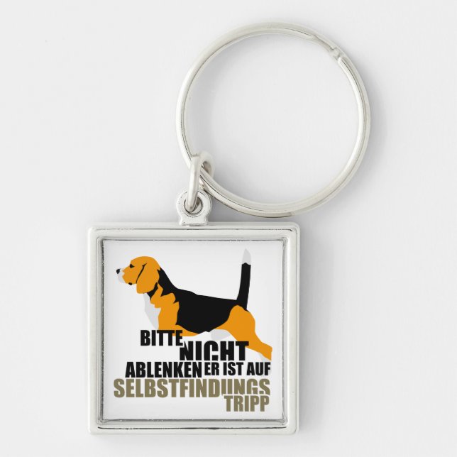 Beagle Geschenke Key Ring (Front)