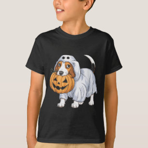 Beagle Ghost Dog Halloween T-Shirt