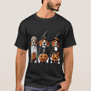 Beagle Ghost Halloween Dog Lovers  T-Shirt