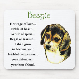 Beagle Gifts Mouse Mat