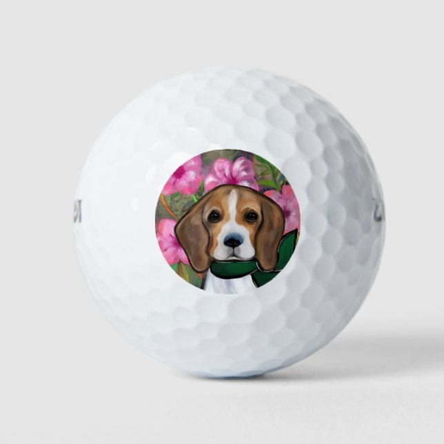 Beagle  golf balls (Front)