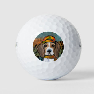 Beagle Golf Balls
