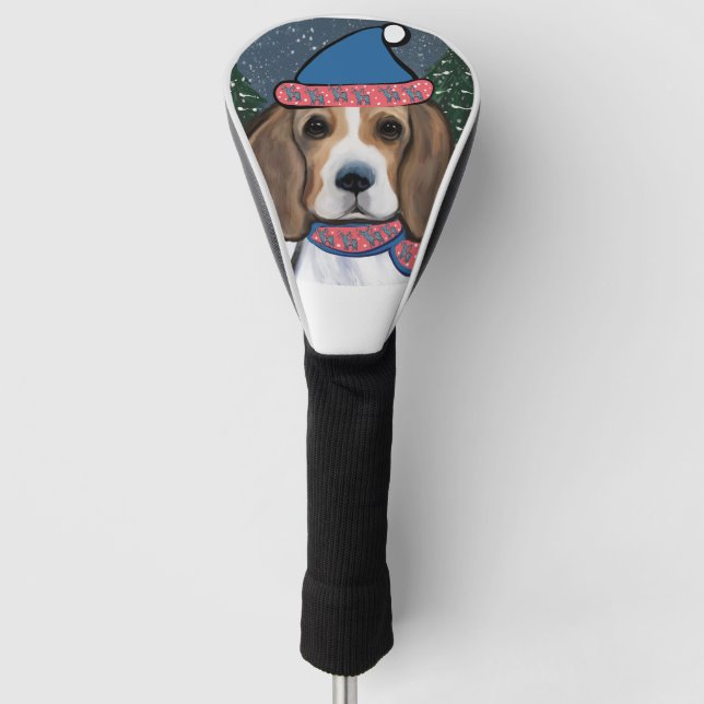 BEAGLE     GOLF HEAD COVER (Front)