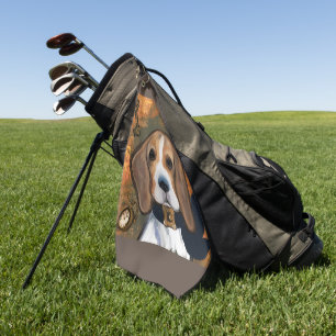 Beagle       golf towel