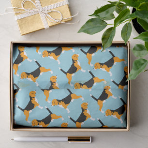 Beagle Good Luck  Tissue Paper