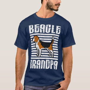 Beagle Grandpa Proud Dogs T-Shirt