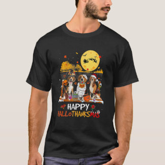 Beagle Hallothanksmas Halloween Thanksgiving T-Shirt