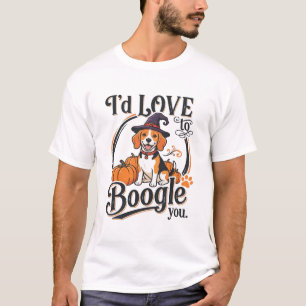 Beagle Halloween Boogle You Dog Lover T-Shirt