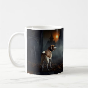 Beagle Halloween Scary Coffee Mug