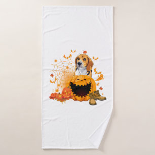 Beagle Halloween T ShirtBeagle Dog Halloween Bath Towel