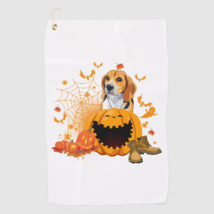 Beagle Halloween T ShirtBeagle Dog Halloween Golf Towel