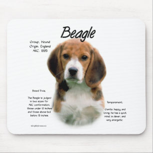 Beagle History; All About Beagles Mouse Mat
