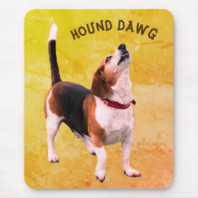 Beagle Hound Dawg Cute  Mouse Mat (Front)