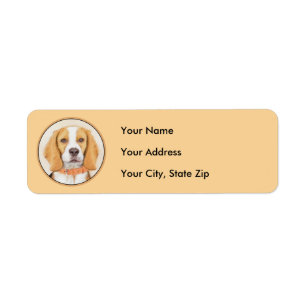 Beagle Hound Dog Painting Original Animal Art