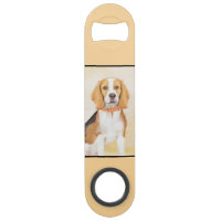 Beagle Hound Dog Painting Original Animal Art
