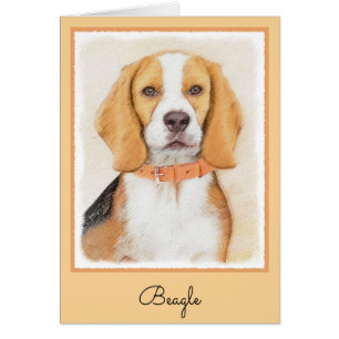 Beagle Hound Dog Painting Original Animal Art