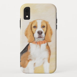 Beagle Hound Dog Painting Original Animal Art iPhone XR Case