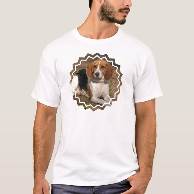 Beagle Hound Men's T-Shirt (Front)