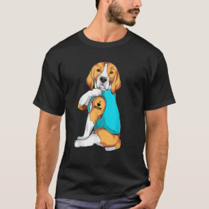 Beagle I Love Mum Apparel Dog Mum Gifts Womens T-Shirt