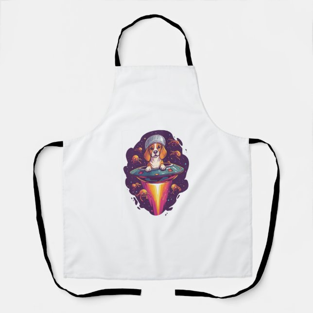Beagle – Intergalactic Dog Encounter Apron (Front)