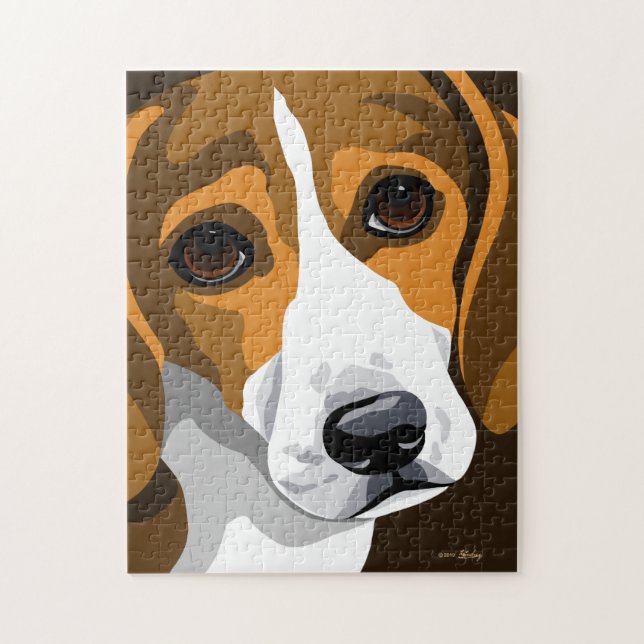 Beagle Jigsaw Puzzle (Vertical)