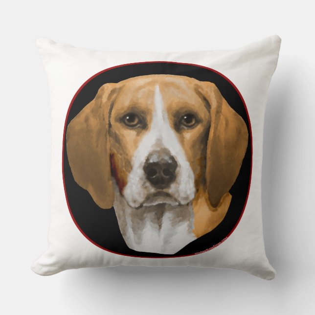 Beagle Keepsake Cushion (Front)