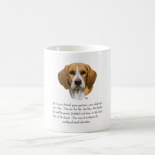 Beagle Keepsake MALE Coffee Mug