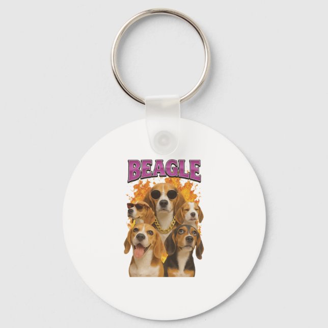 Beagle          key ring (Front)