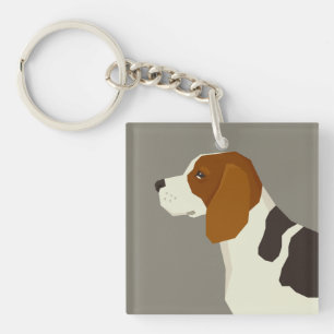 Beagle Key Ring