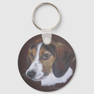 Beagle Key Ring
