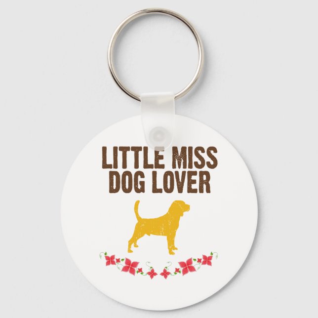 Beagle Key Ring (Front)